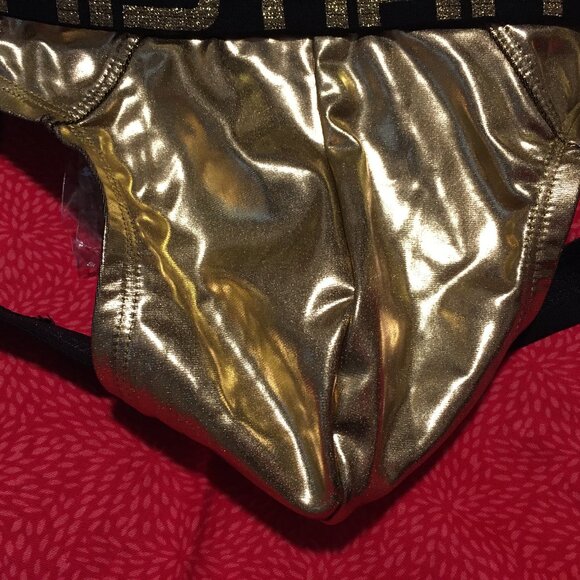 Andrew Christian Golden Boy Brief Jock Size LARGE 🆕🩲🌟 - Picture 4 of 12